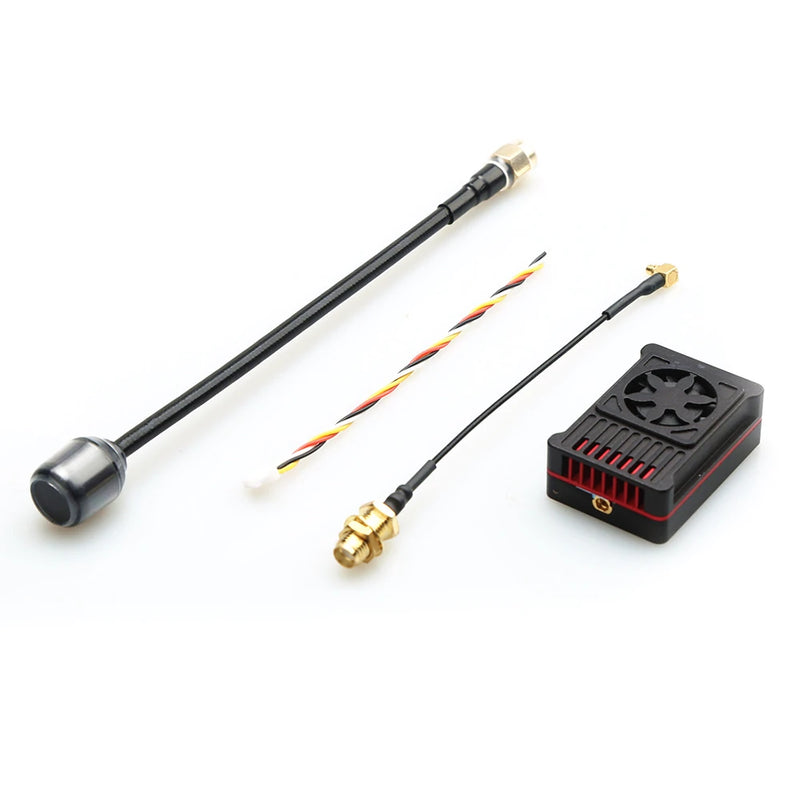 5.8G 2.5W 48CH 25mW 400mW 800mW 1600mW 2500mW VTX Pit Built-in Microphone MMCX Long Rang FPV Transmitter for RC Drone