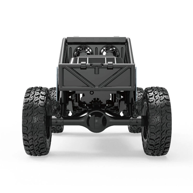 LDRC 18499 Waterproof Driving Version RTR 1/18 2.4G 4WD RC Car Rock Crawler Pipe Rack Off-Road Climbing Truck LED Light Full Proportional Vehicles Models Straight Bridge Axle Toys