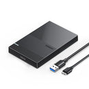 UGREEN 2.5 inch SATA Hard Drive Enclosure USB 3.0/Micro-B 3.0 External Solid State Disk Box 5Gbps 6TB Max HDD SSD Mobile Hard Drive Case Support UASP S.M.A.R.T Sleep Mode CM471