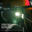 OFFBONDAGE N5 1000LM Wireless Remote Control Bicycle Headlight Type-C Charging IPX4 Waterproof Front Bike Light for MTB Ride Night Riding