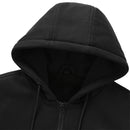 TENGOO HZ05 Smart Heated Zipper Hoodies Sweatshirt 5 Heating Areas Quick Heating USB Rechargeable Washable Safety Fashion Oversize Jacket for Winter Outdoors Keep Warm