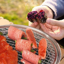 IPRee Portable BBQ Charcoal Grill Stainless Steel Mini Outdoor Camping With Wire Mesh Grill Barbecue Stove