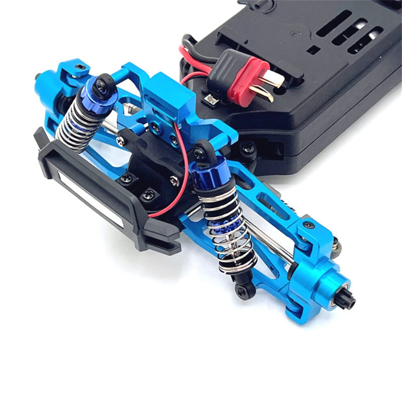 Upgraded Metal Spare Parts Front Steering Cup Rear Wheel Seat Set for 1/20 MJX 20208 JJRC C8811 RC Car Vehicle Models Parts