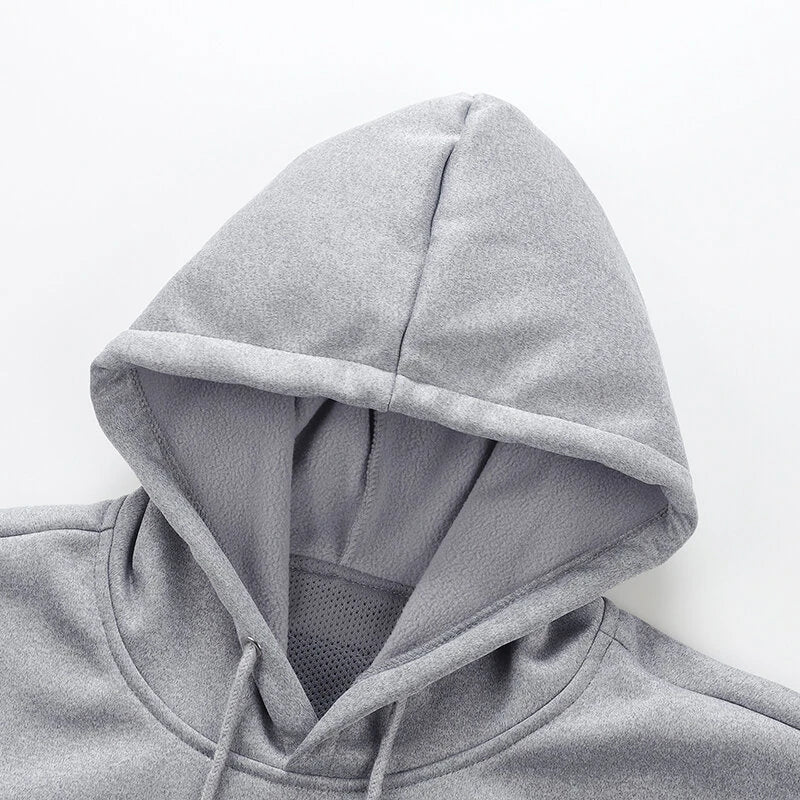 TENGOO HS05G Smart Heated Sweatshirt 5 Heating Areas Quick Heating USB Rechargeable Washable Safety Fashion Oversize Jacket for Winter Outdoors Keep Warm