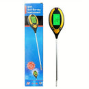 4 in 1 Professional Soil Tester Moisture PH Temperature Sunlight Intensity Meter Digital Display Soil Tests
