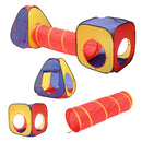 2.8M Three In One Outdoor Children's Tent Crawl Tunnel Cubic Shape Playhouse for Kids