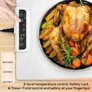 Multifunctional Silicone Insulated Food Warming Board Electric Food Warming Mat  3-Level Temperature Adjustable Compatible With Metal, Ceramic, Glass And Enamelware