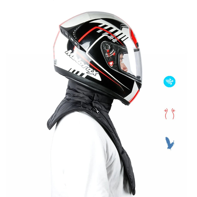 XANES Keeping Warm Neck Scarf Motorcyclist Rider Chest Neck Protector Windproof Warmer Scarf Bibs Motorcycle Winter Thermal Collar