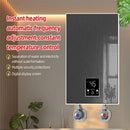 Tevorex 5500W 220V Instant Electric Water Heater IPX4 Waterproof LED Digital Display Fast Heating Constant Temperature for Bathroom Kitchen