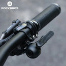 ROCKBROS Bike Bell Copper Alloy Security Alert Waterproof Ring Easy Installation Crisp Bell for MTB Road Bicycle Cycling