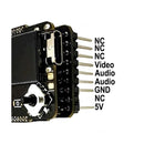 Tri-Band (4.9G/5.8G/6G) FPV Dual Receiver Adapter - Enhanced Signal Reception for FatShark, Skyzone, HDZERO & DJI FPV Goggles