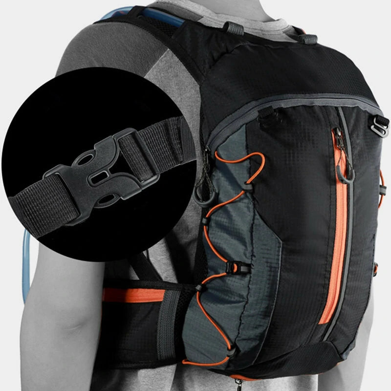 Outdoor Bicycle Backpack Hiking Rucksack Traveling Mountaineering Bag Unisex 10L Backpack Running Hydration Vest Bicycle Water Bag