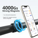 XANES Mini Bicycle Mount Strong Magnetic Holder With Adjustable Strap for Cycling Phone Holder