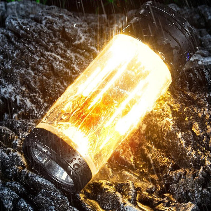 Outdoor Lighting LED Camping Light Multifunctional USB Charging Solar Tent Light Hunging Stand Lamp Lantern