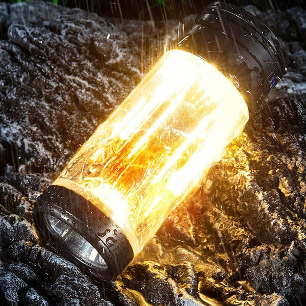 Outdoor Lighting LED Camping Light Multifunctional USB Charging Solar Tent Light Hunging Stand Lamp Lantern