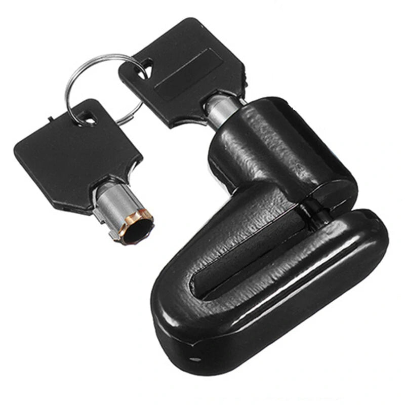 Bicycle Anti-thief Wheel Disc Brake Lock Aluminum Alloy Waterproof Lightweight Portable Bike Lock for Bike Motorcycle
