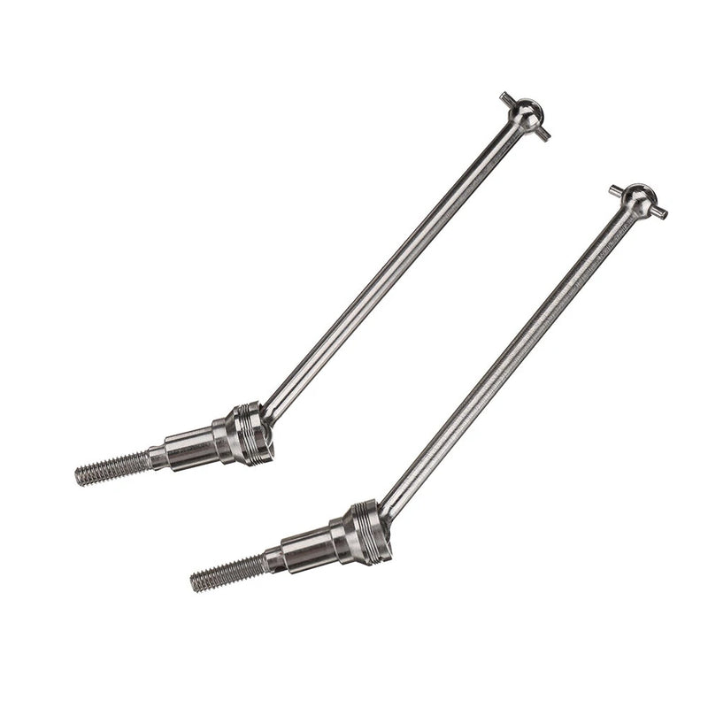 2PCS HBX 2996A 1/10 RC Car Parts Metal Universal Front Drive Shaft Vehicles Models Spare Accessories T2111