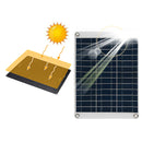 20W 12V/5V Polycrystalline Solar Panel Kit Battery Charger Portable Solar Panel for Car Boat Van