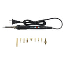 Soldering Iron Tip Kit 3D Printing Modify Finishing Tool Brass Thread Embedded Heat Insert Nut Iron Tip Heat Set Insert Tools