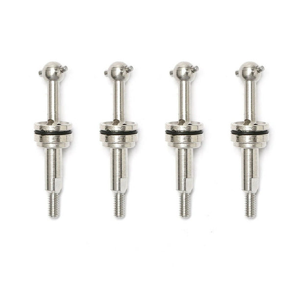4PCS Wltoys 284131 284161 284010 K969 K979 K989 K999 P929 P939 RC 1/28 Metal Upgraded CVD Drive Shaft 25mm Car Vehicles Model Parts