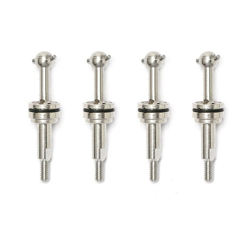 4PCS Wltoys 284131 284161 284010 K969 K979 K989 K999 P929 P939 RC 1/28 Metal Upgraded CVD Drive Shaft 25mm Car Vehicles Model Parts