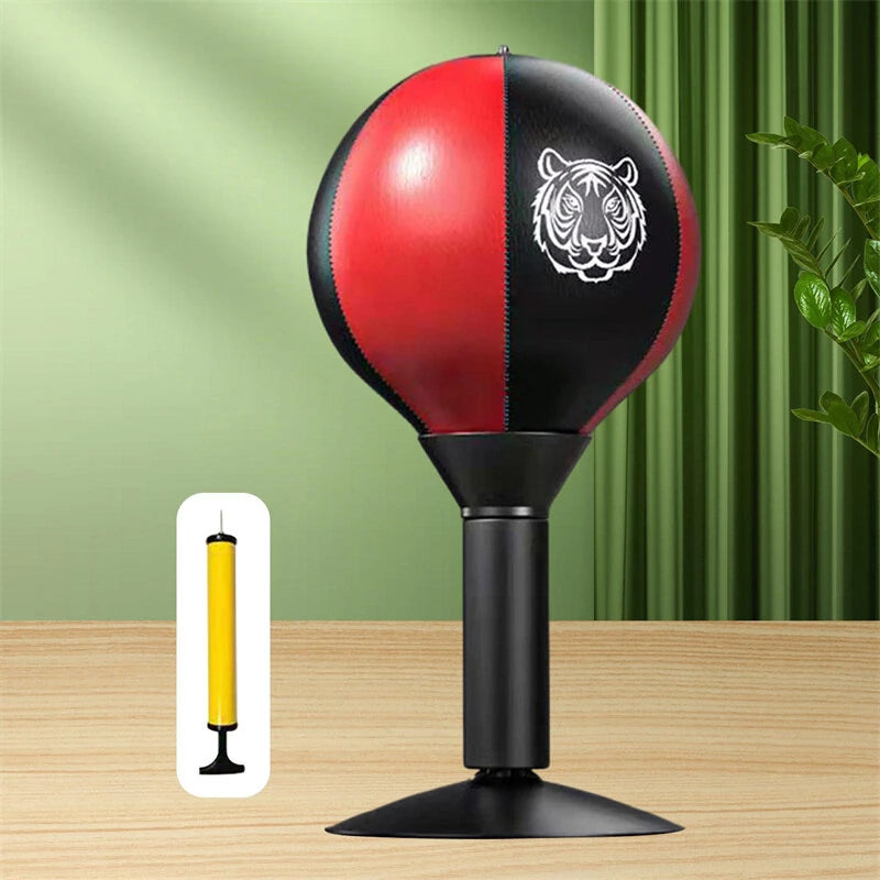KALOAD Adult Boxing Training Bag Leather Desktop Speed Ball Wall-Mounted Strong Cup Kids Fitness Training Equipmen