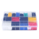 530pcs Heat Shrink Tubing Insulation Shrinkable Tube Assortment Electronic Polyolefin Ratio 2:1 Wrap Wire Cable Sleeve Tubes Kit