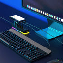 7 in 1 RGB USB3.0 Hub Docking Station with 5Gbps USB3.0*7 Multiports Splitter Adapter with Independent Switch for Phone Keyboard Mouse Printer MacBook Pro