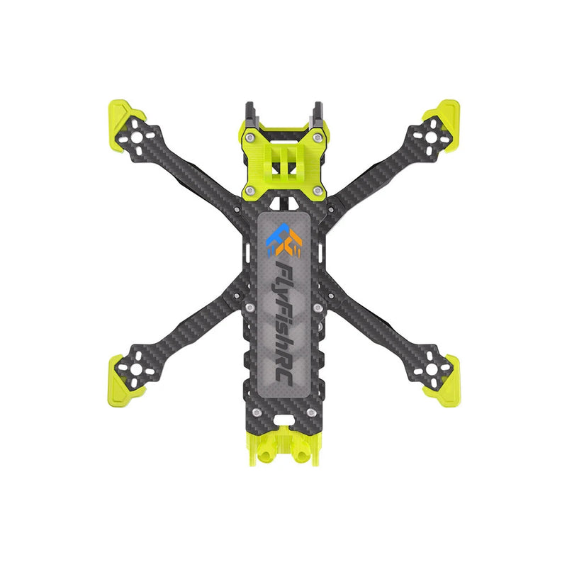 FlyfishRC Volador II VX3 144mm / VX3.5 160mm Wheelbase 3 Inch 3.5 Inch T700 Carbon Fiber Frame Kit Support DJI O4 Air Unit for DIY RC FPV Racing Drone