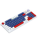 LEAVEN H96 96-Keys Tri-mode Mechanical Gaming Keyboard with Multimedia Knob Hot Swappable RGB Light Enhanced Structure 2.4G/BT5.1/Type-C Wired E-sports Gamer Keyboard