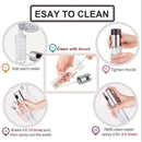 2 Pieces Cooking Oil Sprayer Olive Oil Kitchen Oil Spray Bottle Portable Kitchen Dispenser for Air Fryer Baking Salad Grilling Baking Olive Oil