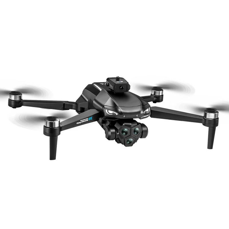 MSRC M33 MAX 5G WiFi FPV with 4.5inch LCD Screen Controller 720P HD Dual Camera Servo Gimbal 360 Obstacle Avoidance Optical Flow Positioning Brushless Foldable RC Drone Quadcopter RTF