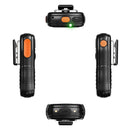 UNIWA BM008 Wireless bluetooth Speaker Hand Microphone 1800mAh PTT Mic with Type-C Charging for Zello Android iOS Walkie Talkie App