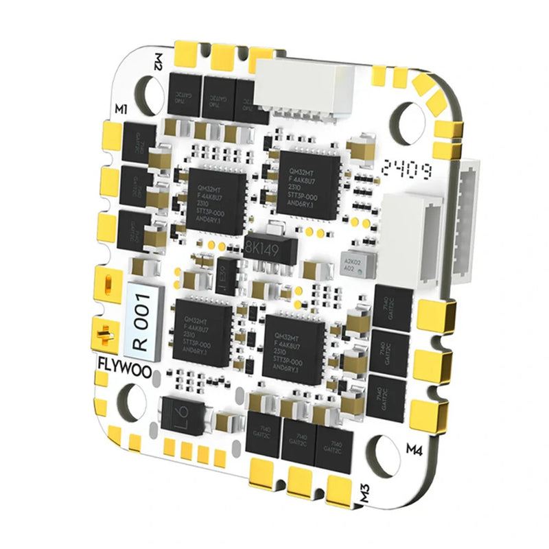 25.5x25.5mm Flywoo GOKU GN745 45A AIO BL_32 MPU6000 V3 Flight Controller 1MB Flash Integrated with 4in1 ESC for RC Drone FPV Racing