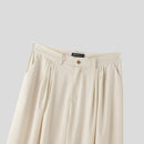 INCERUN Men Stylish Design Ankle Part Floral Print Wide Leg Pants with Pockers, Comfy Loose Botton Zipper Trousers 5XL for Spring Summer Fall