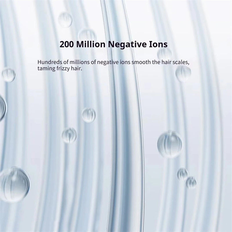 XIAOMI Mijia GSHF04LF High Speed Hair Dryer 200 Million Negative Ions Wind 62m/s 1600W 110,000 rpm Lightweight Quiet Operation for Home