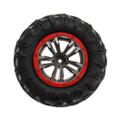 2PCS Hub Wheel Rim & Tires For 9125 1/10 2.4G 4WD RC Car Parts No.25-ZJ02