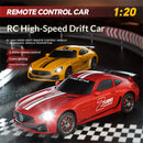 288 RTR 1/20 2.4G 4WD Drift RC Car Mini LED Light Full Proportional Remote Control High-Speed Motor On-Road Racing Vehicle Model Boys Gifts Toys