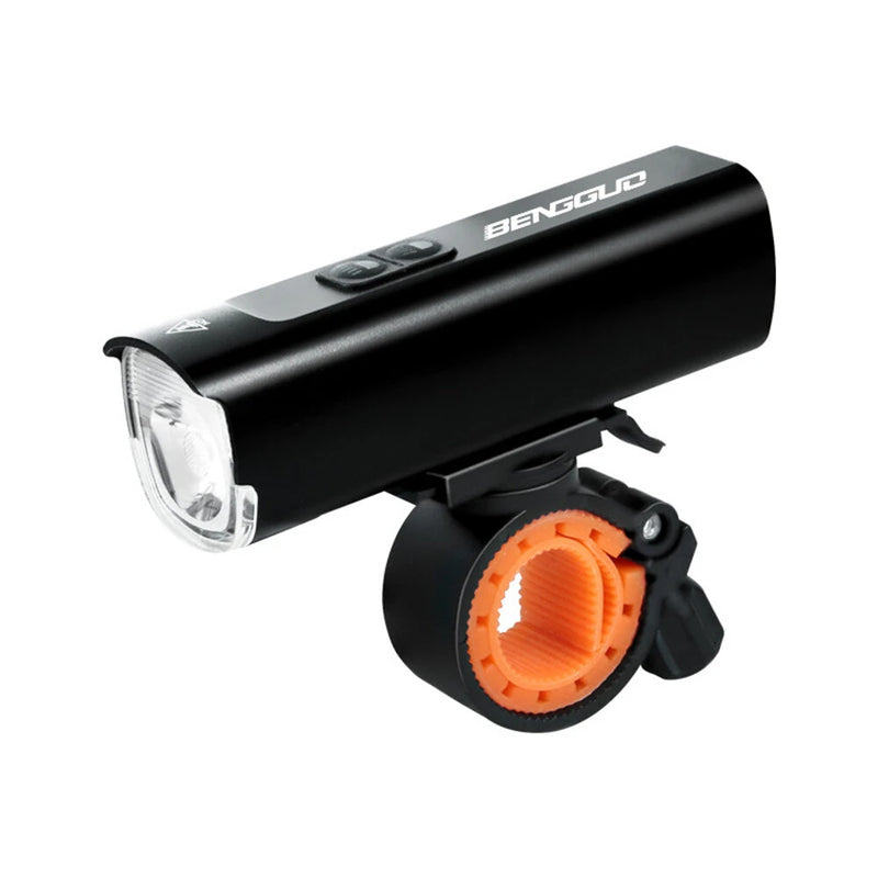 BENGGUO 1100LM Bicycle Headlight High-brightness IPX4 Waterproof Type-C Charging 8 Modes Bike Front Light for MTB Night Riding Safety