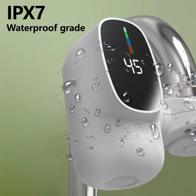 Instant Hot Water Tap Digital Display  Instant Electric Water Heater Kitchen Faucet Adapter Fast Heating Digital Display Bathroom Accessories