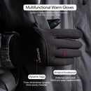 Winter Cycling Gloves Waterproof Outdoor Sports Running Motorcycle Touch Screen Unisex Non-slip Warm Full Finger Gloves