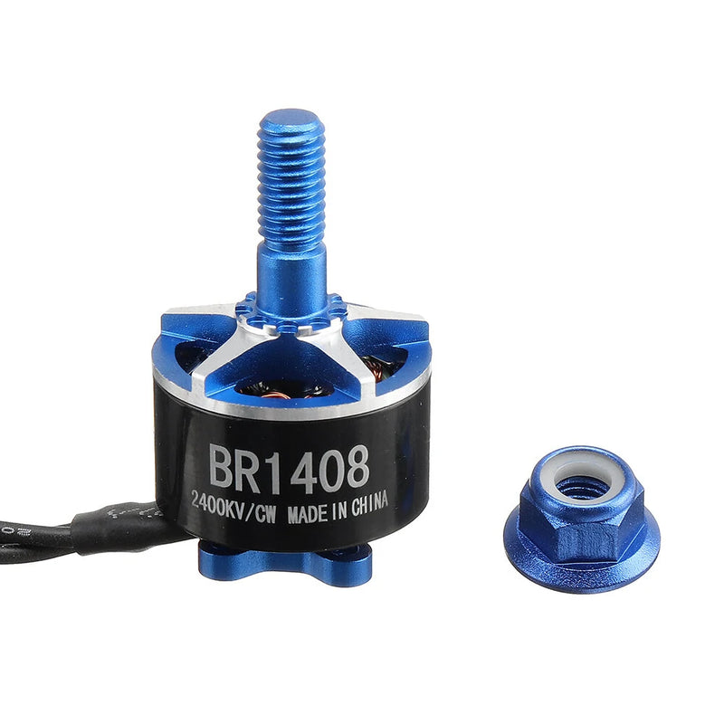 Racerstar BR1408 1408 2400KV 3600KV 2-4S Brushless Motor 5mm Shaft for CineWhoop RC FPV Racing Drone