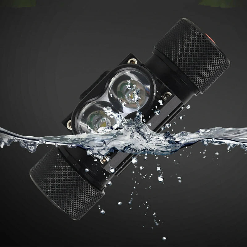 5 Light Mode Headlamp Portable Bicycle Lights COB LED Head Lamp Flashlight USB Rechargeable Head Torch Head Light
