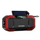 Portable Multifunctional Emergency Solar Hand Crank Radio 5000mAh Power Bank Cranker AM, FM, Compass, LED Flash Light Camping Radio Survival Kit Radio