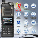 BAOFENG UV-25 PRO GPS Walkie Talkie 10W Multi Band Type-C Charging 5200mAh for UV-5R Amateur Two Way Radio for Traveling