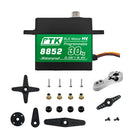 PTK 8852 MG-D 30kg Brushless Metal Digital RC Servo for High-Speed Fixed-Wing RC Helicopters 1/8 1/10 Remote Control Car Models