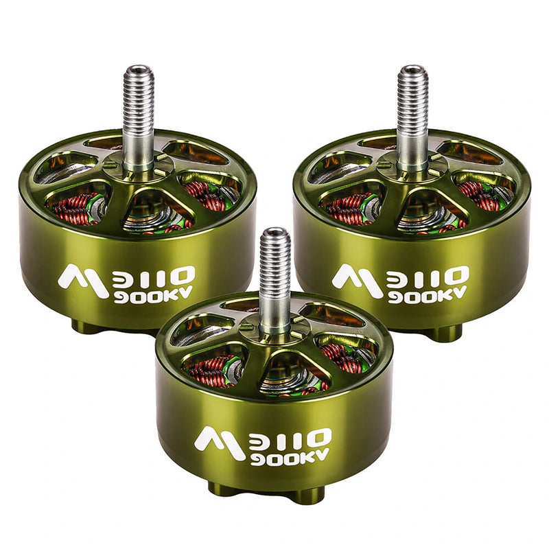1/4PCS FLASHHOBBY M3110 3110 900KV 3-6S High Speed Brushless Motor for Chimera CX10 ECO DIY 9-10 Inch Long Range RC Drone FPV Racing