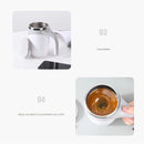 Magnetic Automatic Self Stirring Cup Stainless Steel Temperature Difference Coffee Mixing Cup Smart Blender Thermal Cup