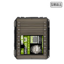 SAMOLLA 10 Compartments Small Double Fishing Tackle Box Portable Handle Lure Baits Container Y-slot Storage Organizer