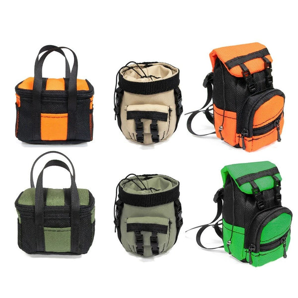 1/8 1/10 Rock Crawler RC Car Parts Simulation Storage Luggage Bag Backpack Handbag Vehicles Models Decoration DIY Spare Accessories